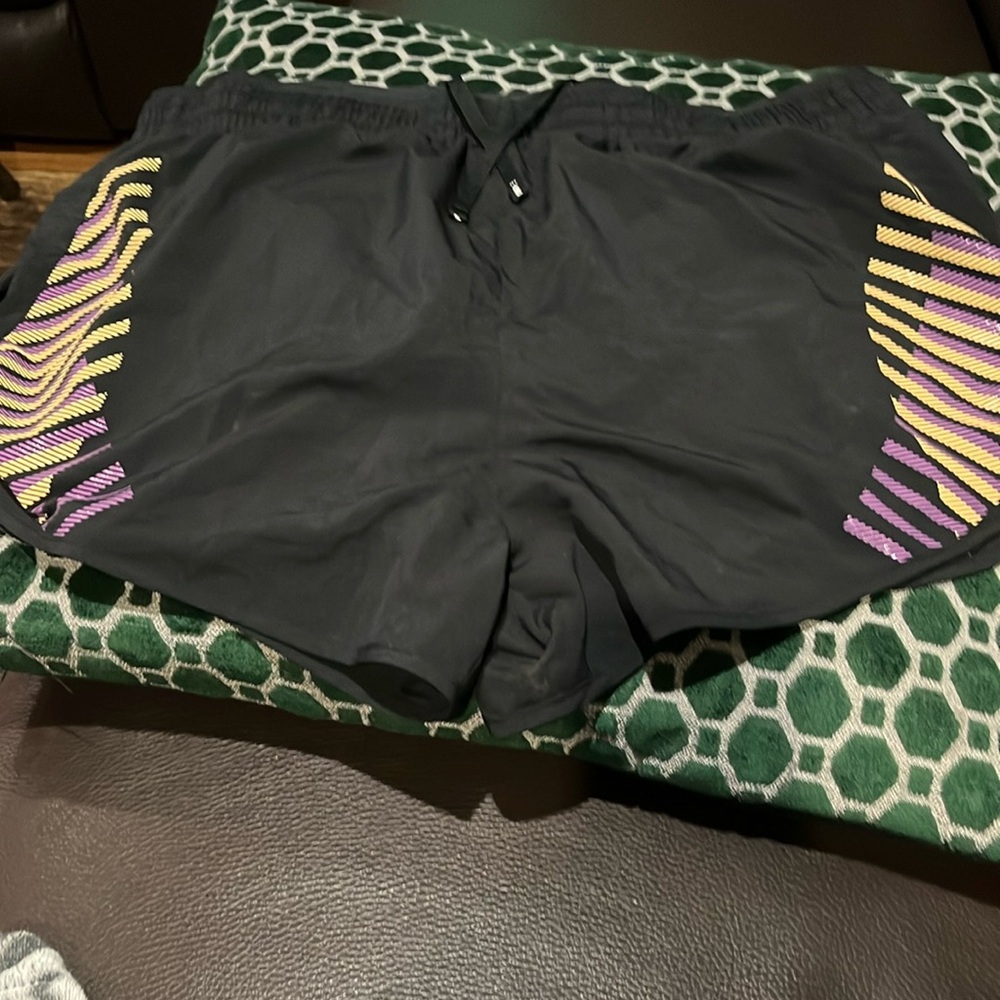 Nike dri-fit running shorts.